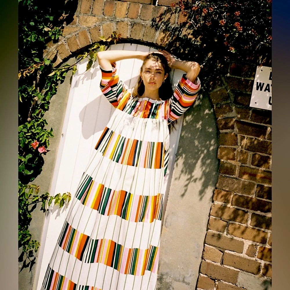 Liidokki Frequency Maxi Dress by Marimekko Anthropologie